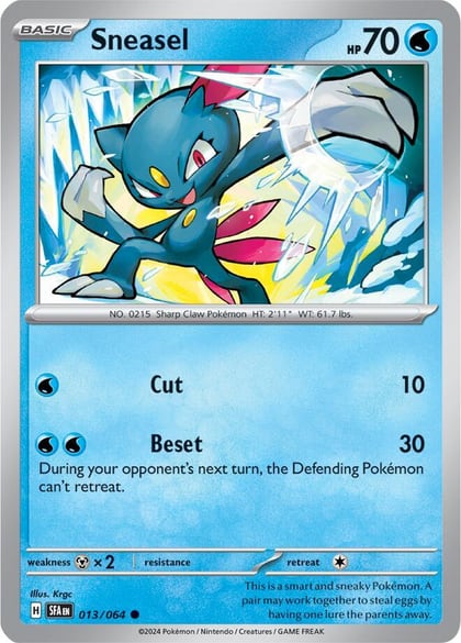 Sneasel, SV: Shrouded Fable 013/064
