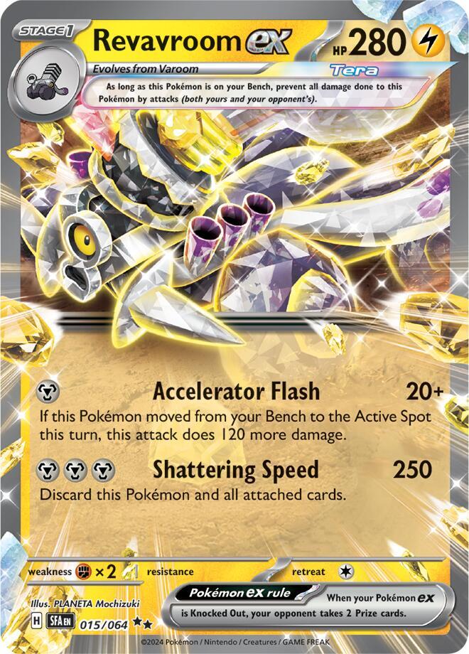 Revavroom ex - 015/064, SV: Shrouded Fable 015/064