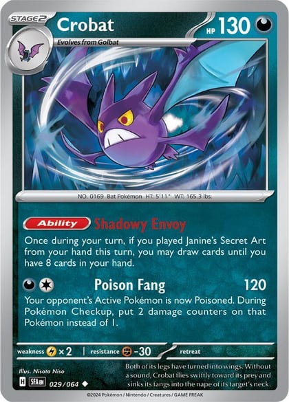 Crobat, SV: Shrouded Fable 029/064