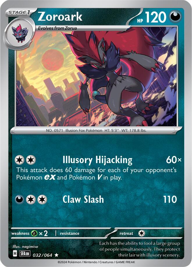 Zoroark, SV: Shrouded Fable 032/064