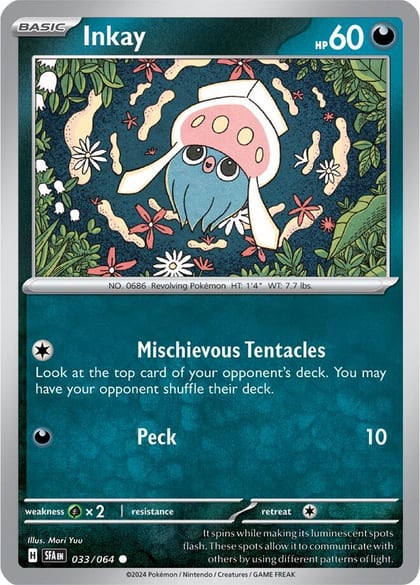 Inkay, SV: Shrouded Fable 033/064