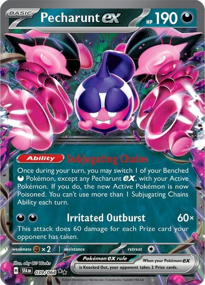 Pecharunt ex - 039/064, SV: Shrouded Fable 039/064