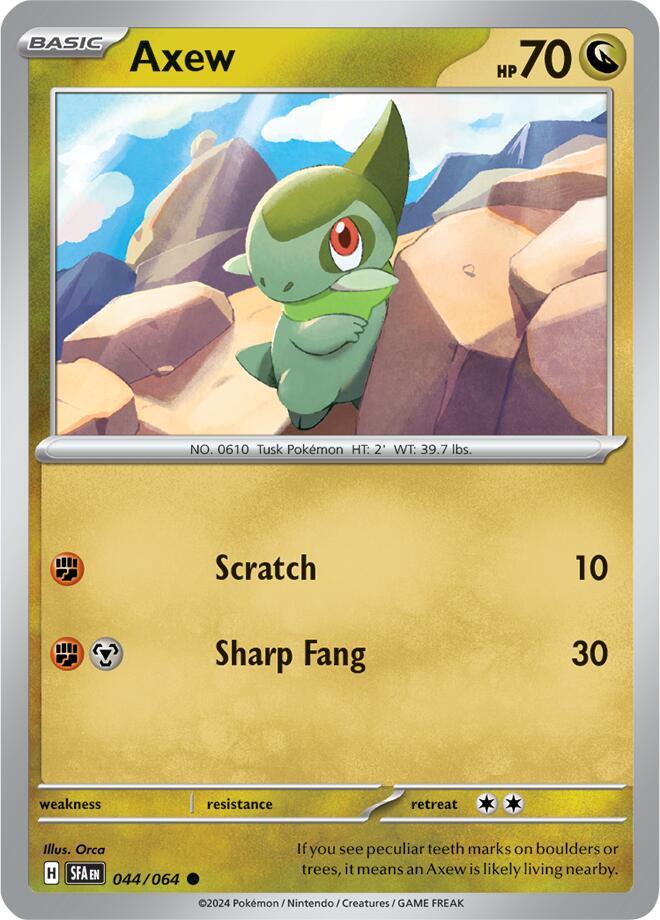 Axew, SV: Shrouded Fable 044/064