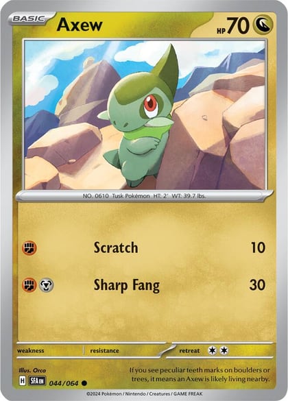 Axew, SV: Shrouded Fable 044/064