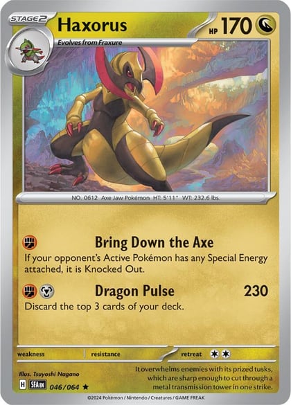 Haxorus, SV: Shrouded Fable 046/064