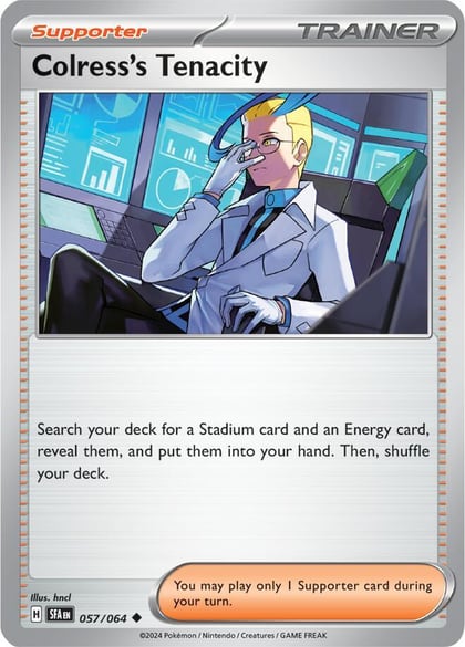 Colress's Tenacity - 057/064, SV: Shrouded Fable 057/064