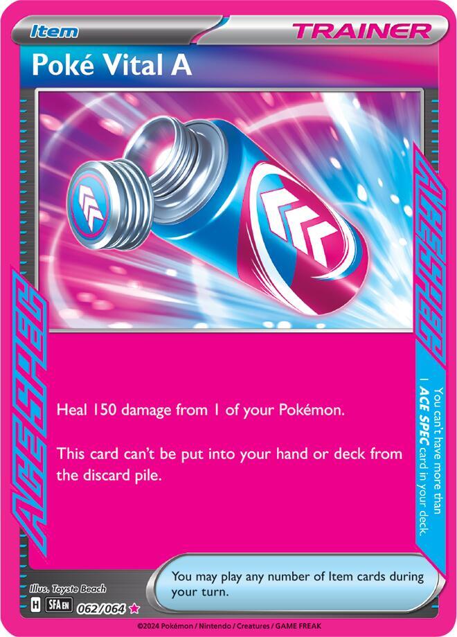 Poke Vital A, SV: Shrouded Fable 062/064
