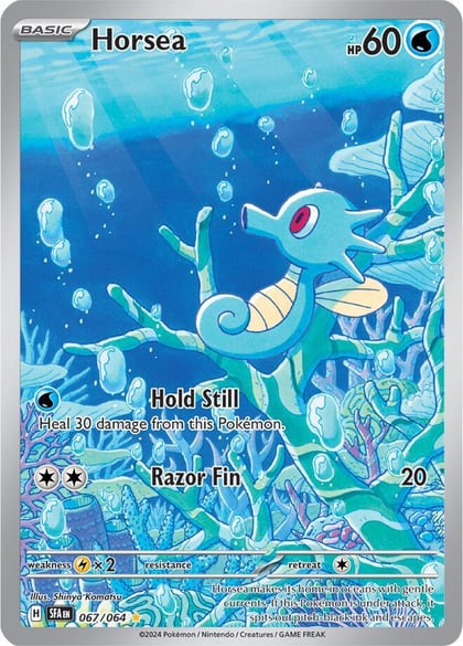 Horsea - 067/064, SV: Shrouded Fable 067/064
