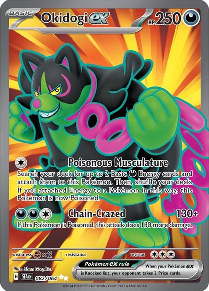 Okidogi ex - 082/064, SV: Shrouded Fable 082/064