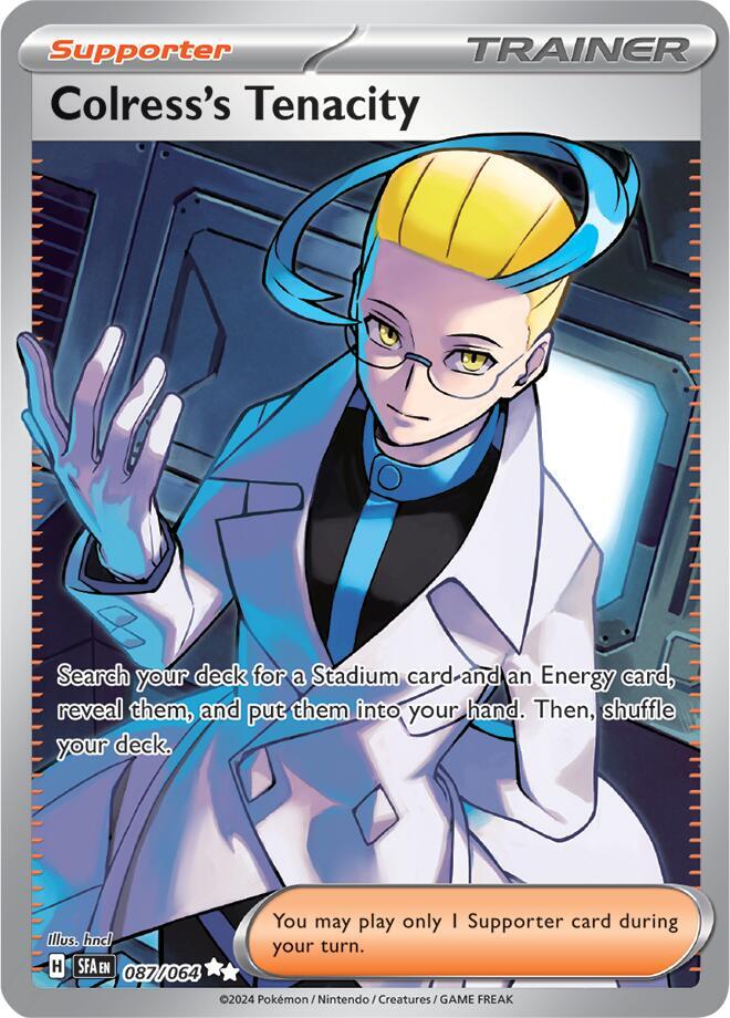 Colress's Tenacity - 087/064, SV: Shrouded Fable 087/064