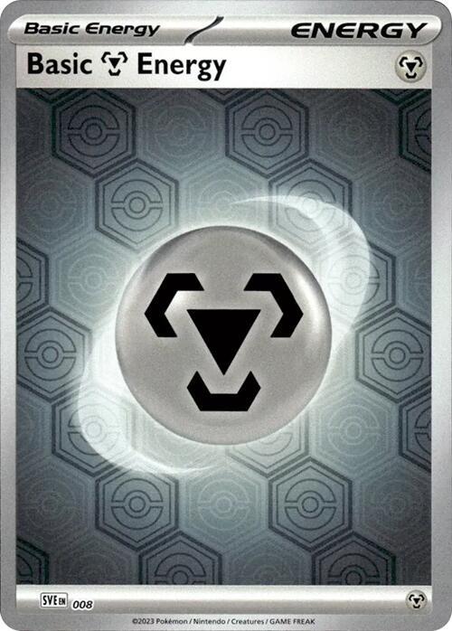 Basic Metal Energy (Reverse Holofoil), SV: Shrouded Fable 8