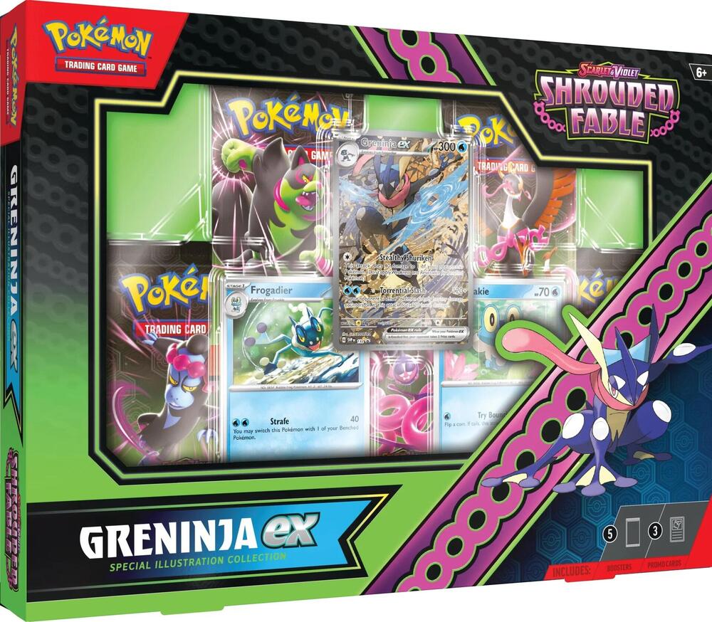 Greninja ex Special Illustration Collection, SV: Shrouded Fable P553002