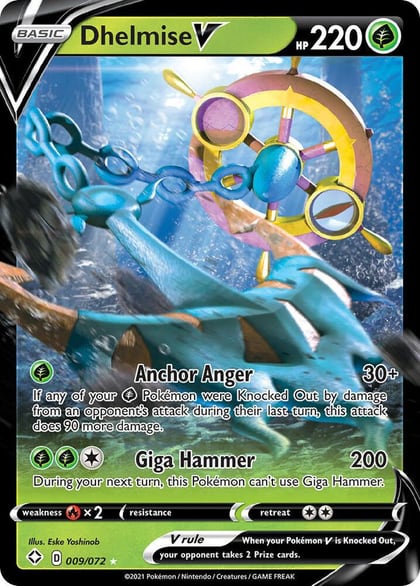 Dhelmise V, Shining Fates 009/072