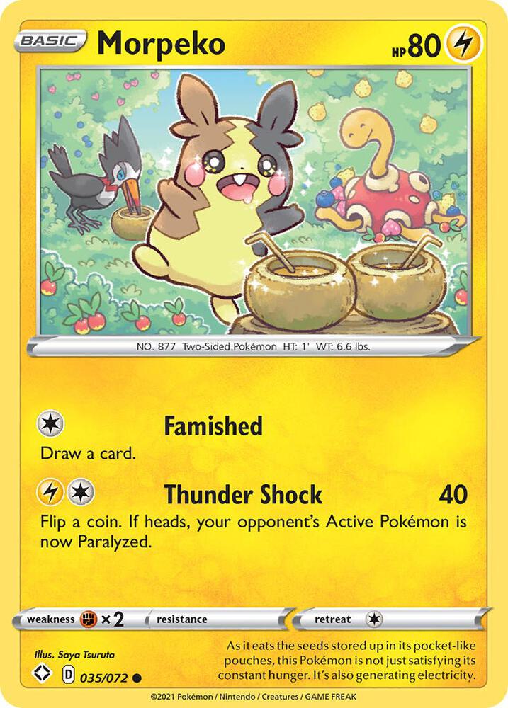 Morpeko (035), Shining Fates 035/072