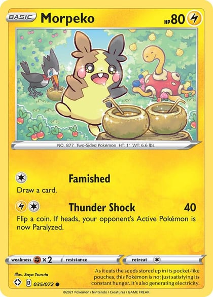 Morpeko (035), Shining Fates 035/072