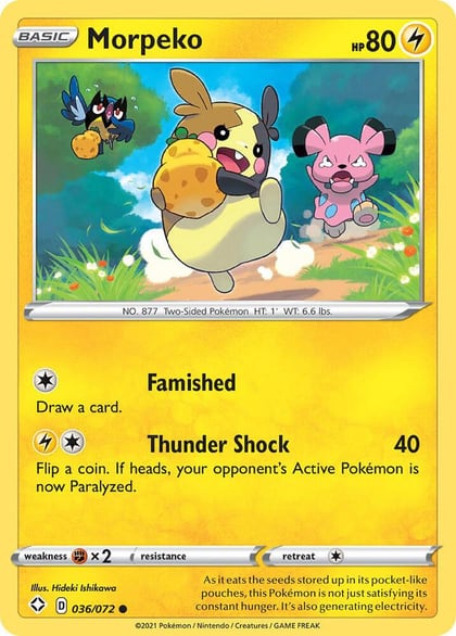 Morpeko (036), Shining Fates 036/072