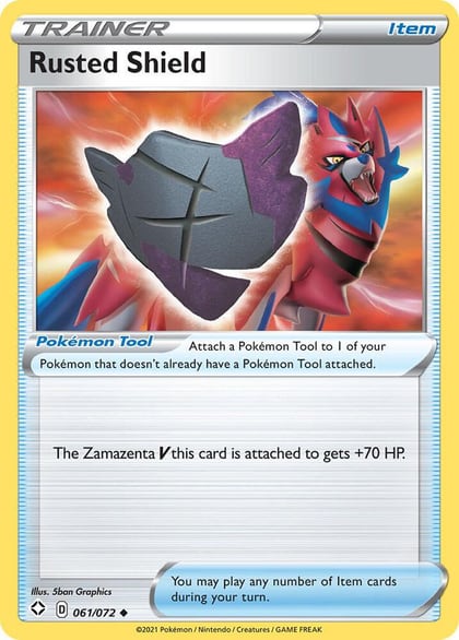 Rusted Shield, Shining Fates 061/072