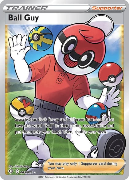 Ball Guy (Full Art), Shining Fates 065/072