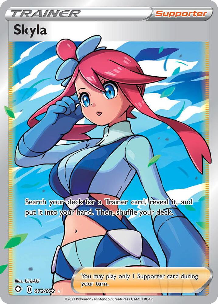 Skyla (Full Art), Shining Fates 072/072