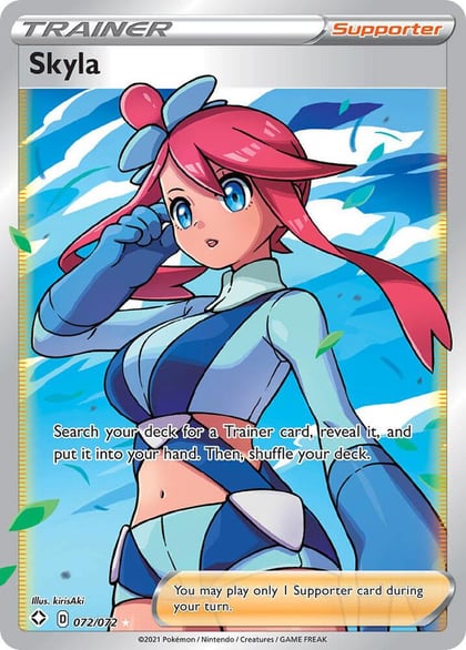 Skyla (Full Art), Shining Fates 072/072