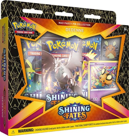 Shining Fates Mad Party Pin Collection [Dedenne], Shining Fates P228827