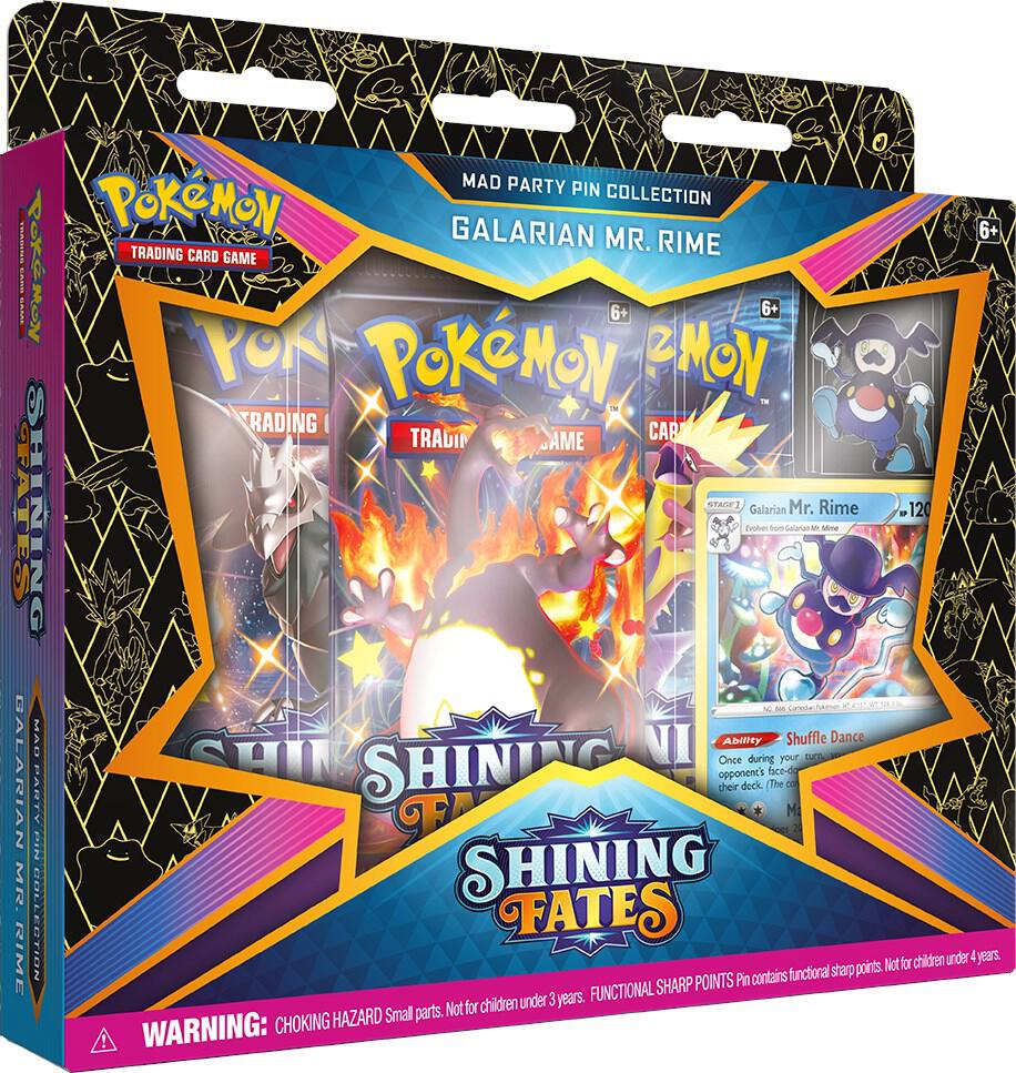 Shining Fates Mad Party Pin Collection [Galarian Mr. Rime], Shining Fates P228828