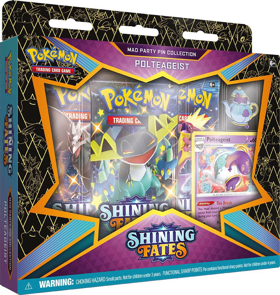 Shining Fates Mad Party Pin Collection [Polteageist], Shining Fates P228829