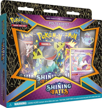 Shining Fates Mad Party Pin Collection [Polteageist], Shining Fates P228829