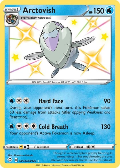 Arctovish, Shining Fates: Shiny Vault SV037/SV122