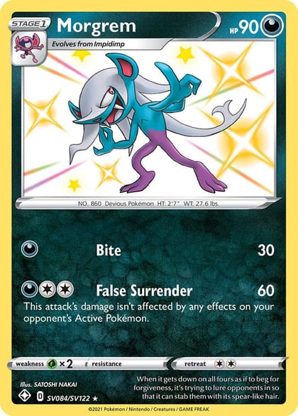 Morgrem, Shining Fates: Shiny Vault SV084/SV122