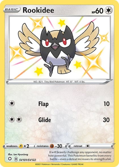 Rookidee, Shining Fates: Shiny Vault SV101/SV122