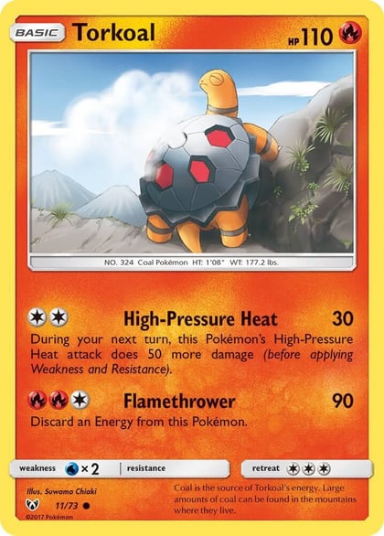 Torkoal, Shining Legends 11/73