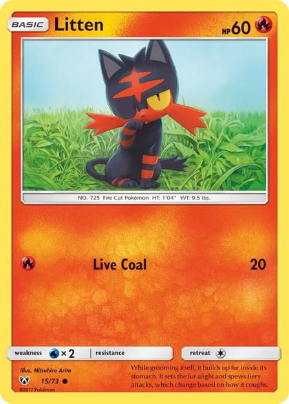 Litten, Shining Legends 15/73