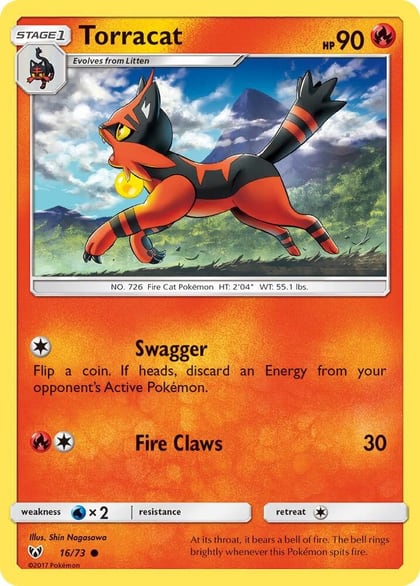 Torracat, Shining Legends 16/73