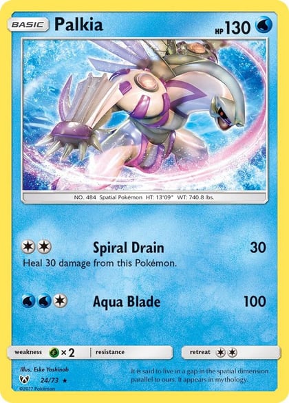 Palkia, Shining Legends 24/73
