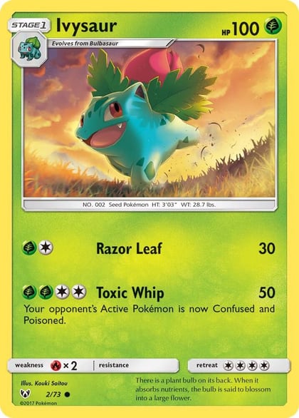 Ivysaur, Shining Legends 2/73
