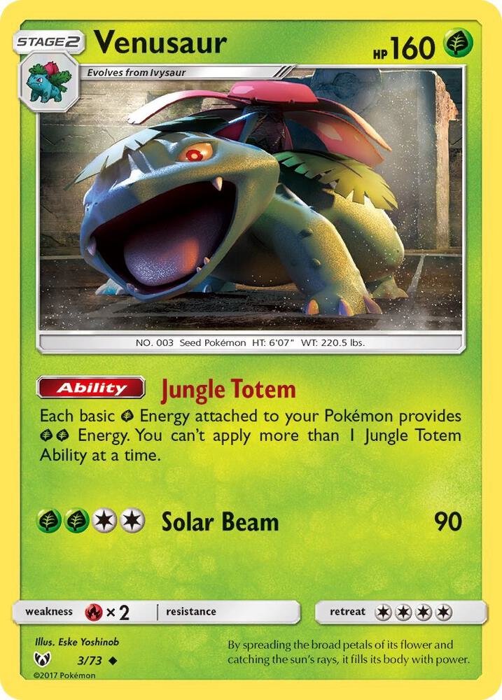 Venusaur, Shining Legends 3/73