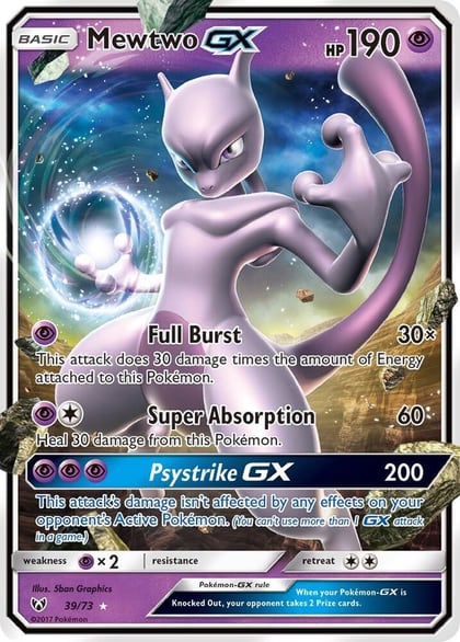 Mewtwo GX, Shining Legends 39/73