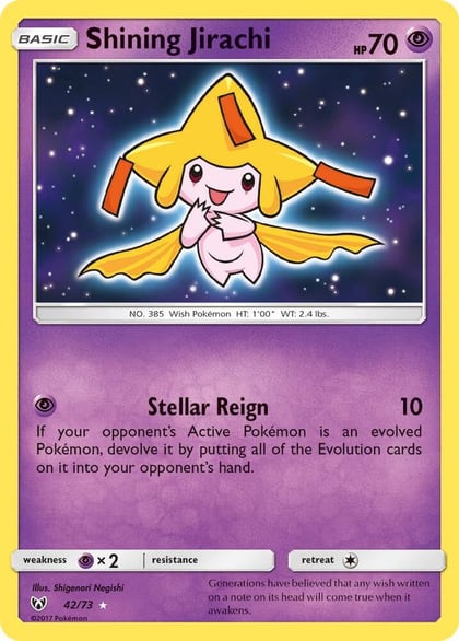 Shining Jirachi, Shining Legends 42/73