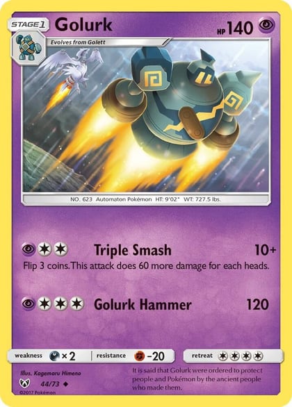 Golurk, Shining Legends 44/73