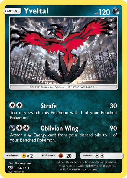 Yveltal, Shining Legends 54/73