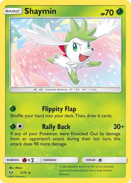 Shaymin, Shining Legends 7/73