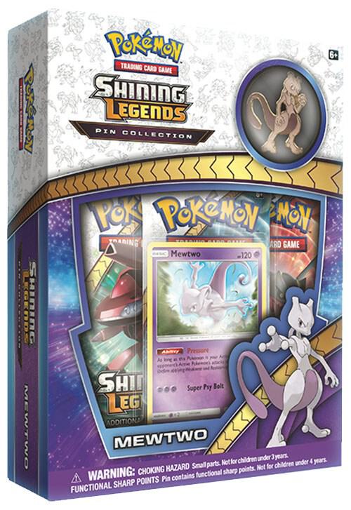 Shining Legends Pin Collection: Mewtwo, Shining Legends P145848