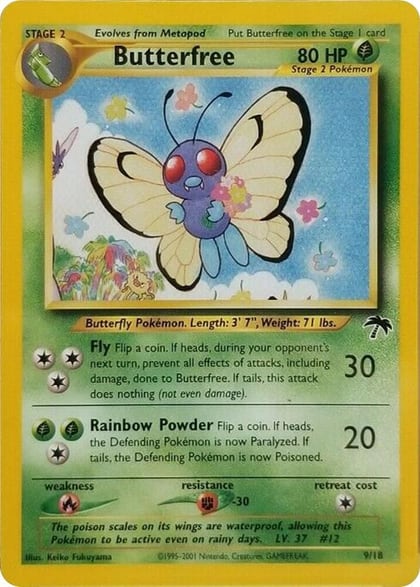 Butterfree, Southern Islands 09/18