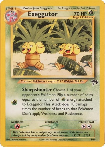 Exeggutor, Southern Islands 13/18