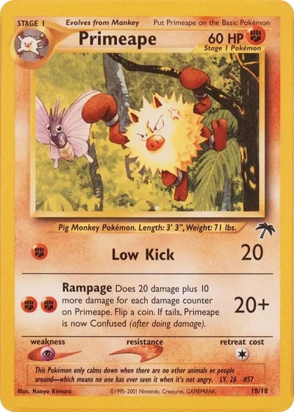 Primeape, Southern Islands 18/18