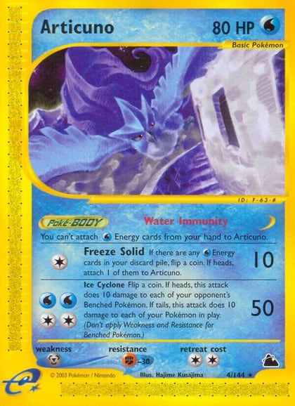 Articuno (4), Skyridge 004/144
