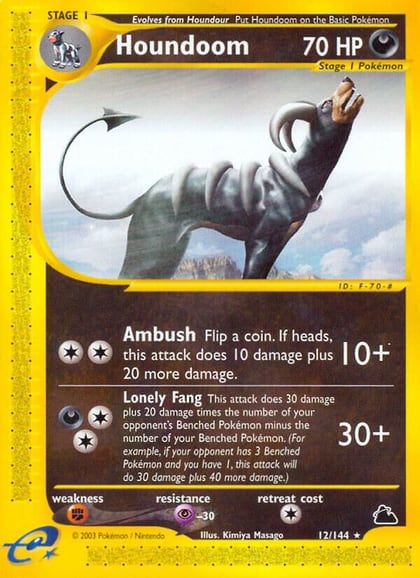 Houndoom (12), Skyridge 012/144