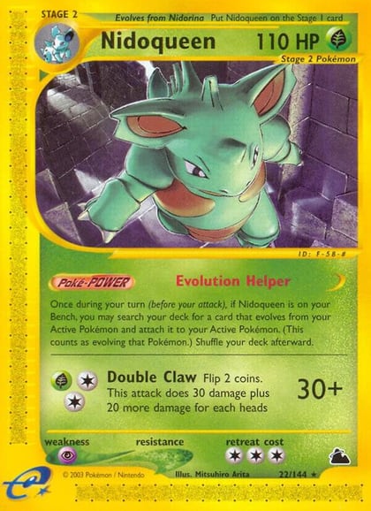 Nidoqueen (22), Skyridge 022/144
