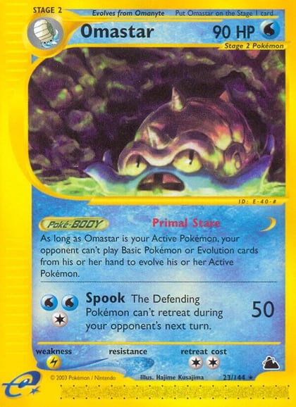 Omastar, Skyridge 023/144
